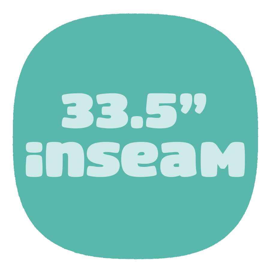 33.5" Inseam