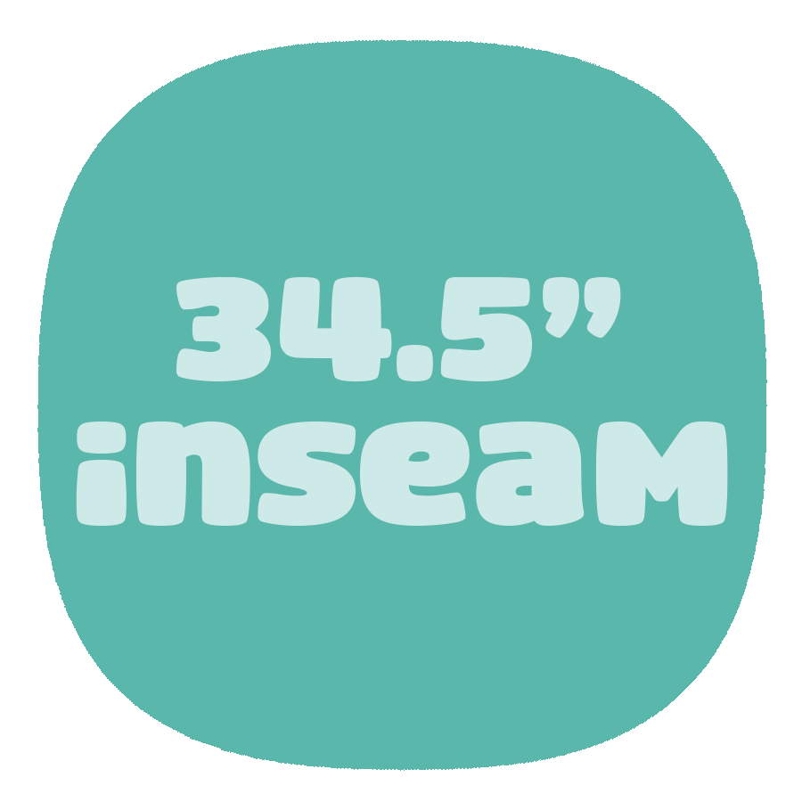 34.5" Inseam