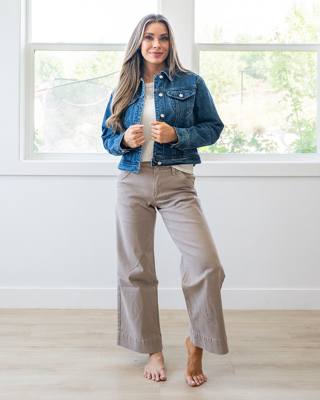 Judy Blue Trucker Denim Jacket Judy Blue