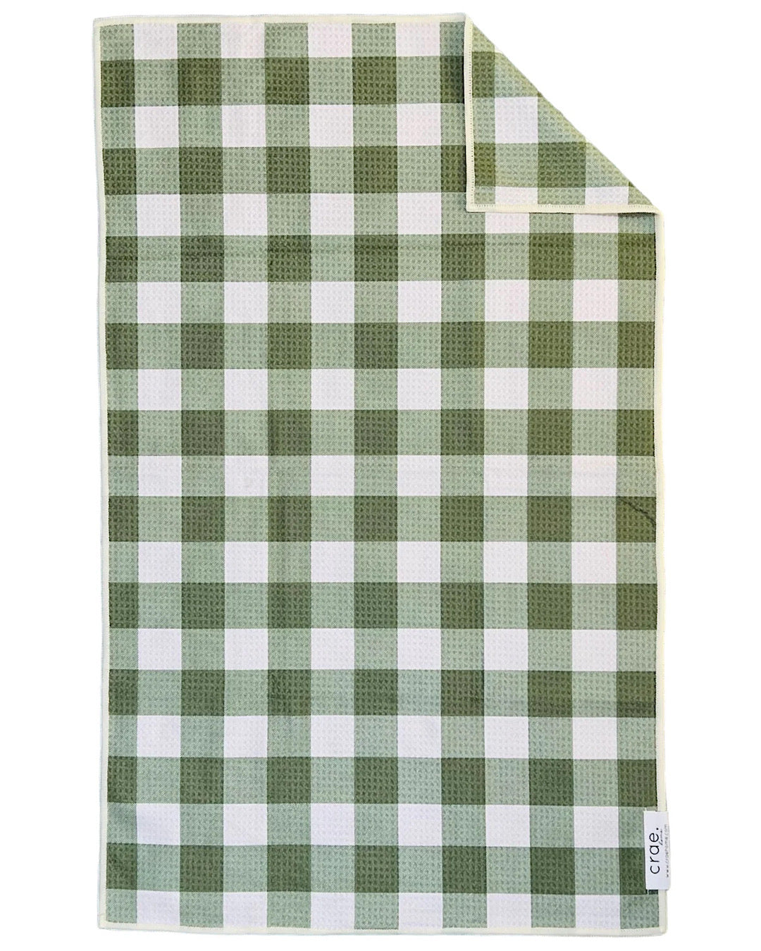 Crae Home Double Sided Hand Towel - 6 Styles Crae Home Olive