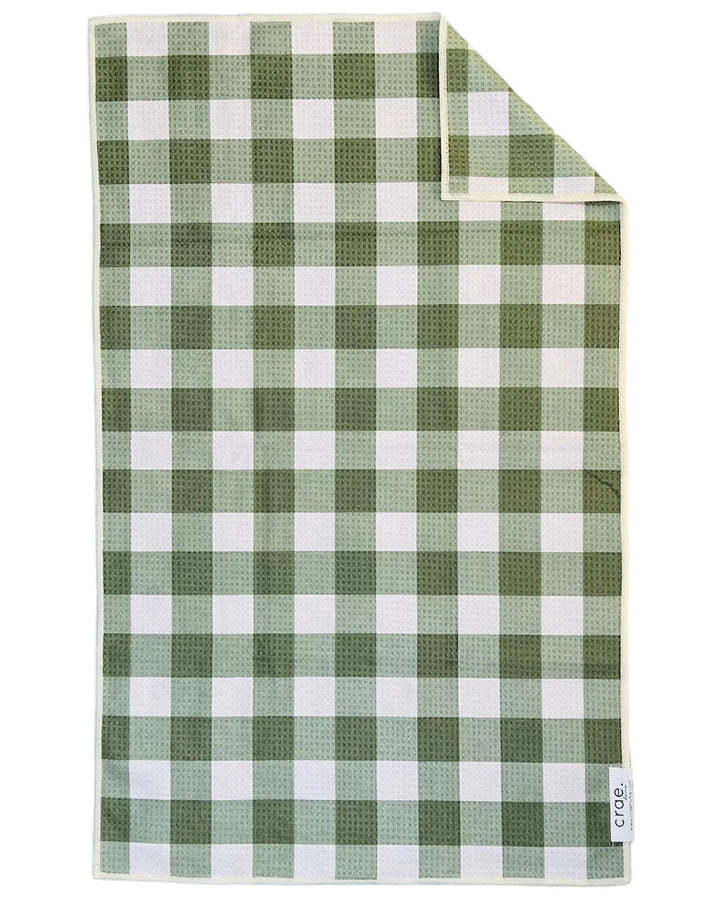 Crae Home Double Sided Hand Towel - 6 Styles Crae Home Olive