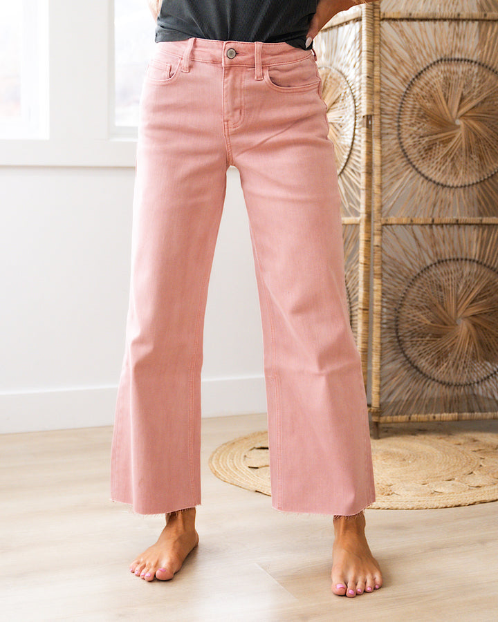 Vervet Skye Wide Leg Crop Jeans - Color Options Available! Vervet
