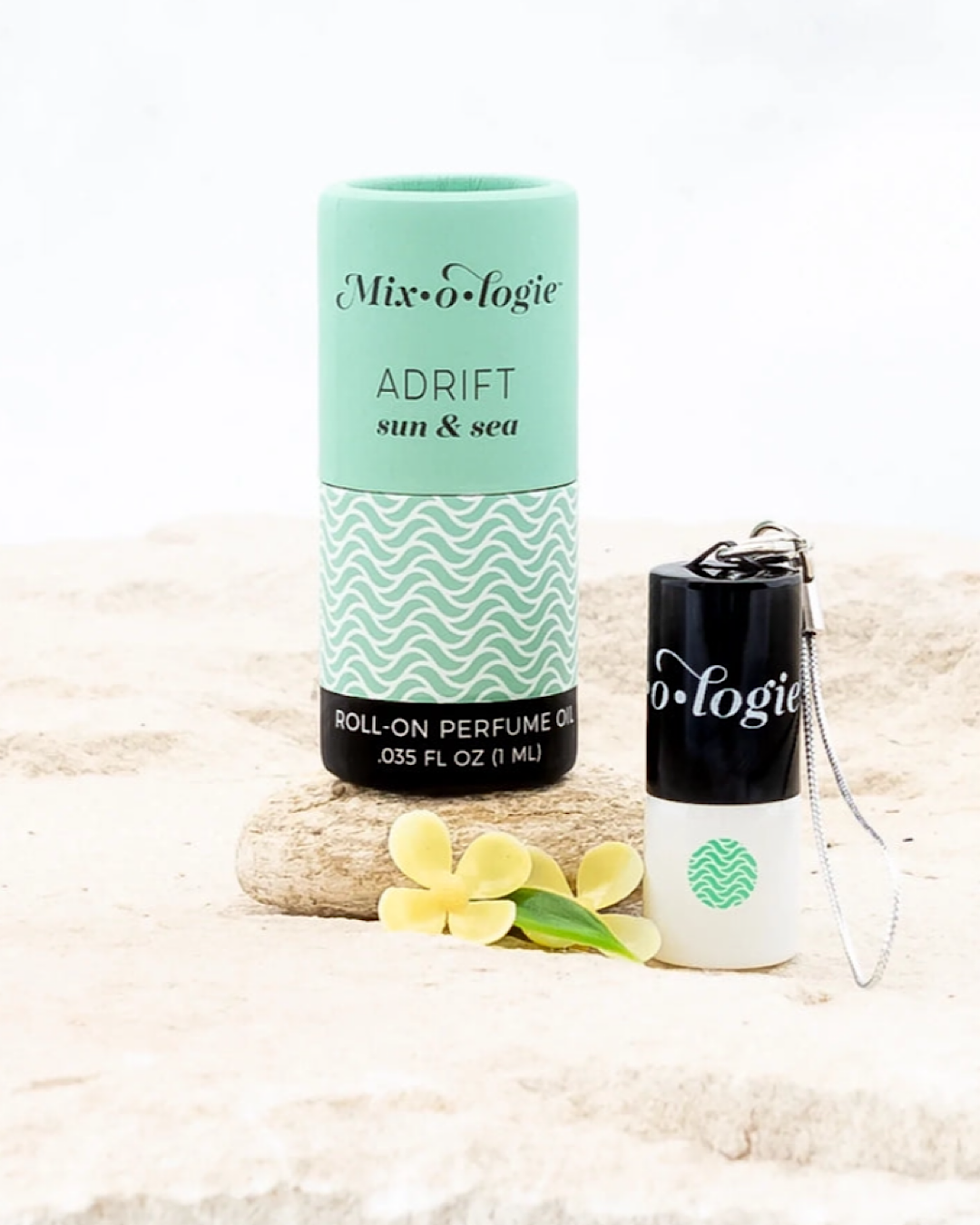 Mini Rollerball Keychain Perfume - 12 Scents Mix-o-logie Adrift - Sun and Sea