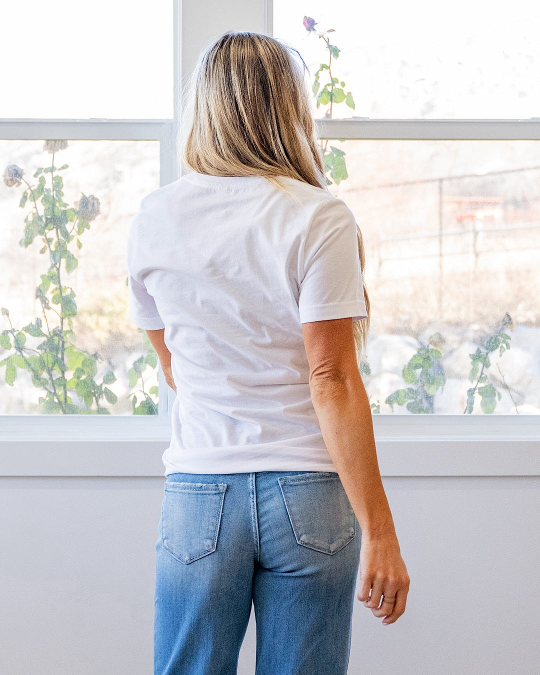 NEW! Love Red Heart White Tee Kissed Apparel