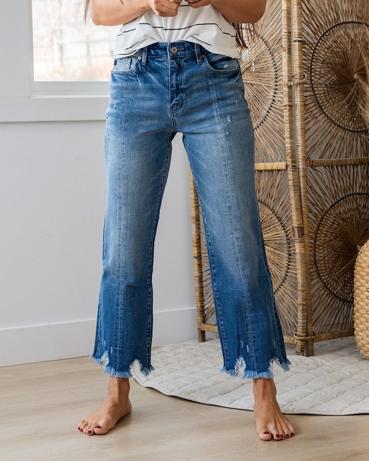 KanCan The Last Time Front Seam Straight Jeans KanCan