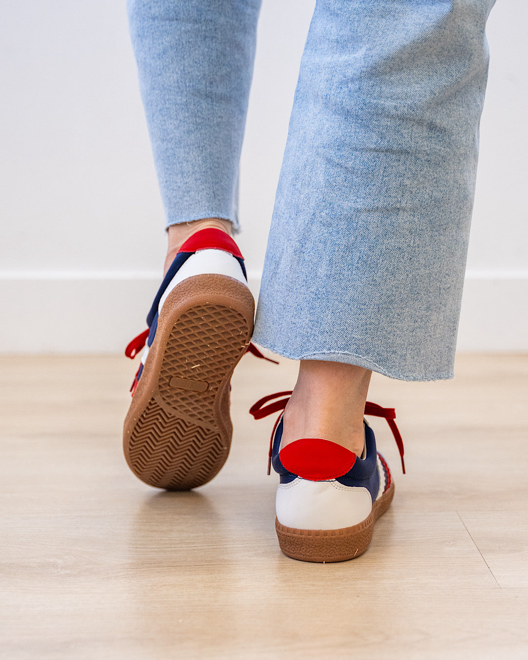 Corkys Heads Up Sneakers - Red, White and Blue Corkys Footwear