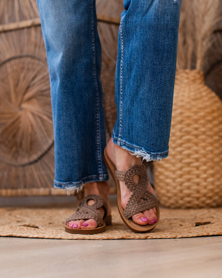 Corkys All Tangled Up Sandals - Bronze FINAL SALE Corkys Footwear