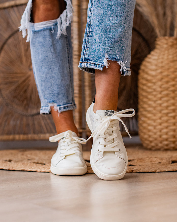 Blowfish Tanner Sneakers - Cream FINAL SALE Blowfish