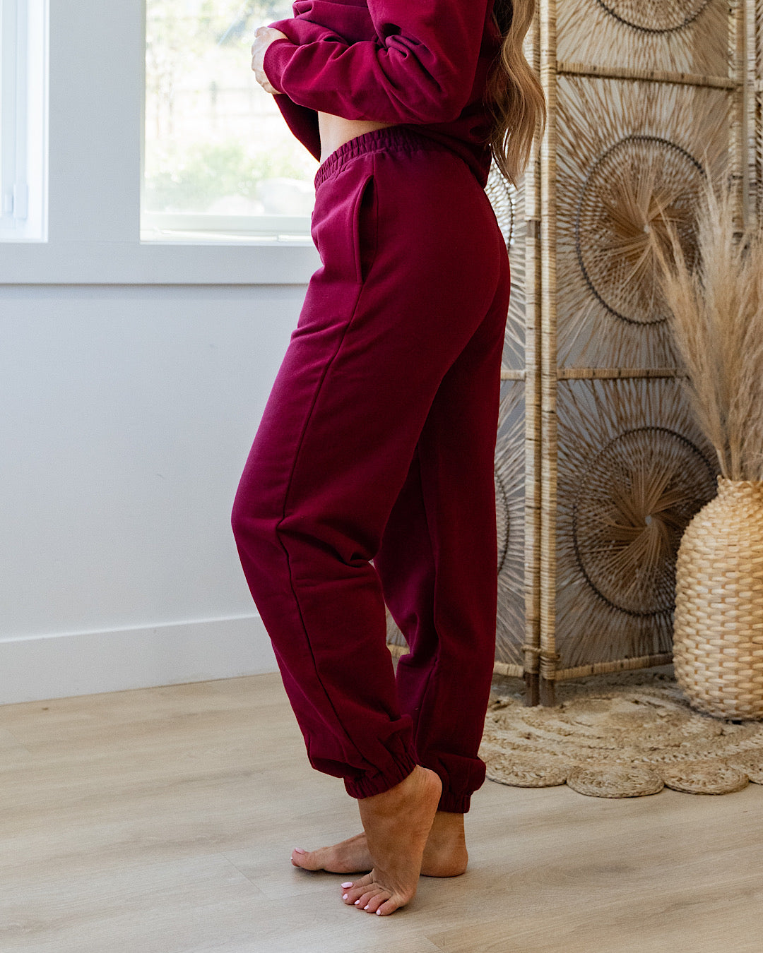 Ampersand Ave Never Better Joggers - Wine FINAL SALE Ampersand Ave