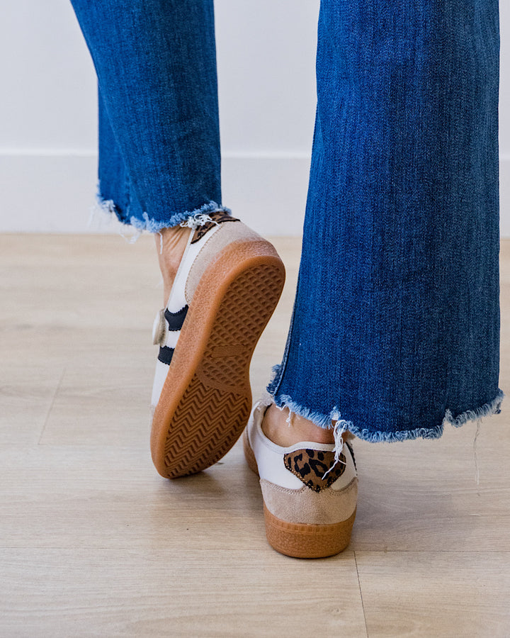 NEW! Corkys Calm Down Mary Jane Sneakers - Sand Combo Corkys Footwear