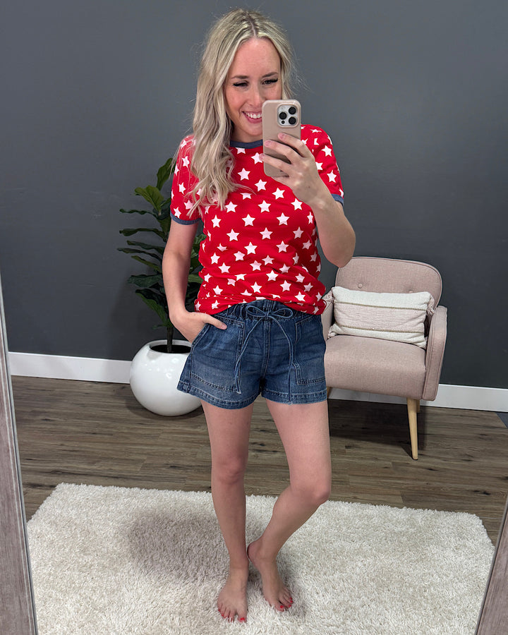 Ampersand Ave Star Struck Lulu Tee FINAL SALE Ampersand Ave