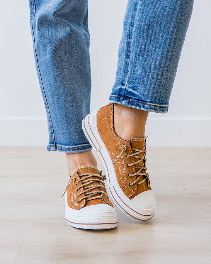 Very G Aman Suede Sneakers - Color Options Available! Very G Tan