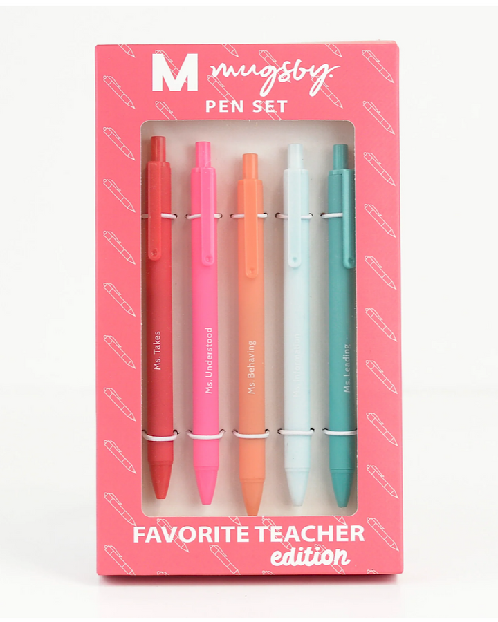 Pen Sets - Favorite Teacher SALE Mugsby