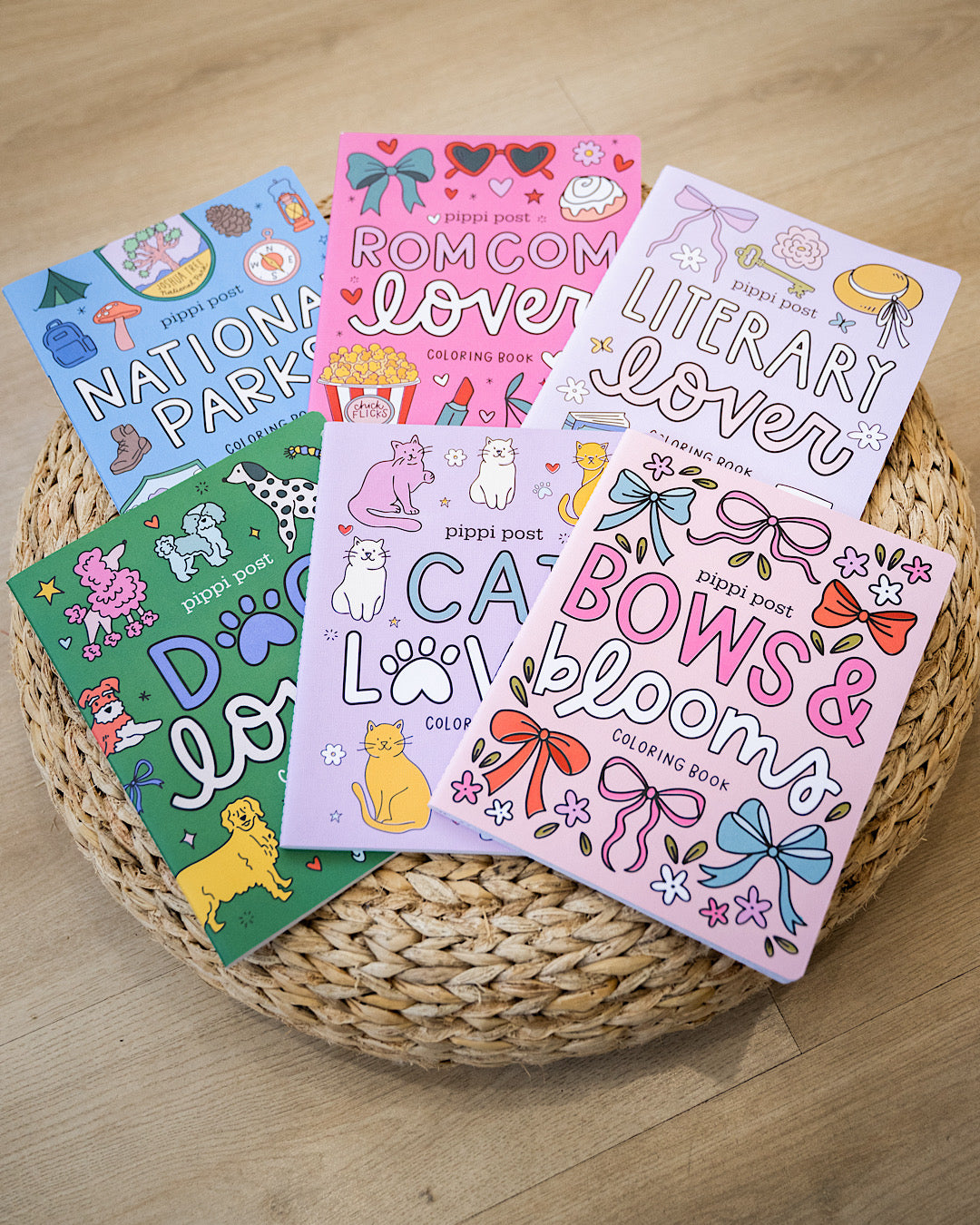 Pippi Post Coloring Book - 6 Options Pippi Post