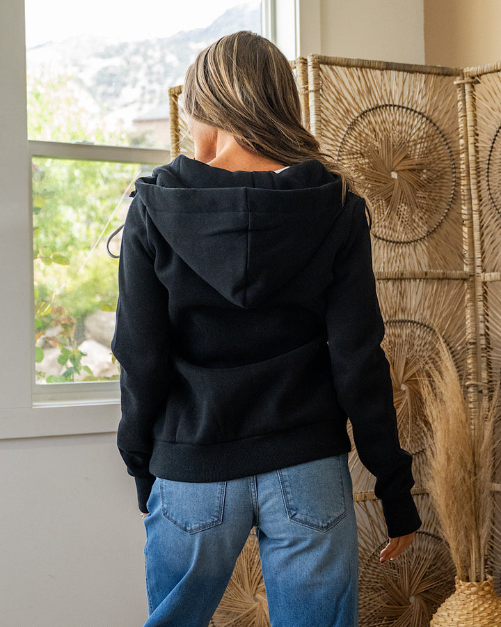 Cinq Bleu Galaxie Full Zip Hoodie - Blackstone Wanakome