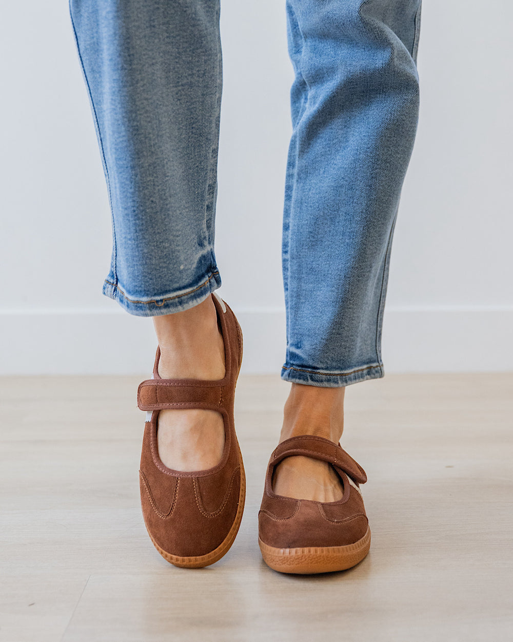 Corkys Calm Down Mary Jane Sneakers - Chestnut Corkys Footwear