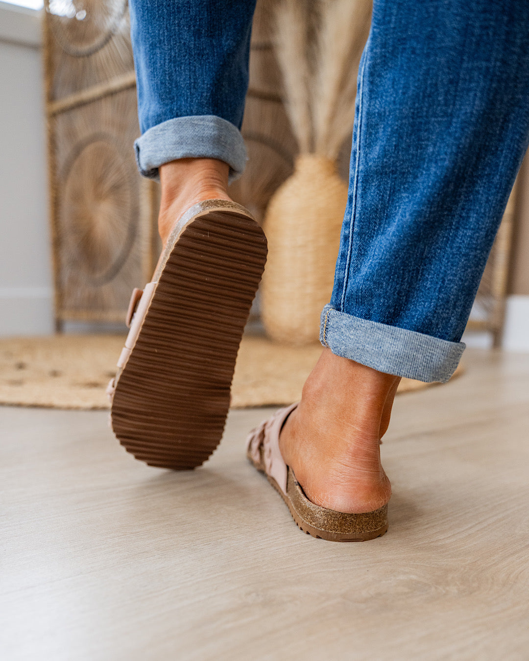 Very G Nora 3 Criss Cross Sandals - Blush FINAL SALE Very G