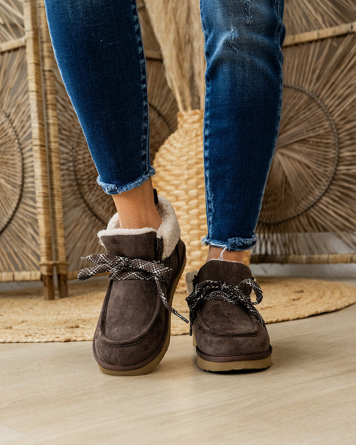 NEW! Very G Cherilyn Slip On Bootie - Chocolate Very G