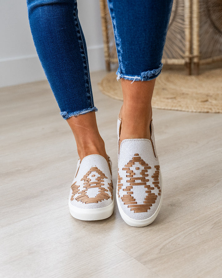 Very G Marian Slip On Sneakers- Tan Very G