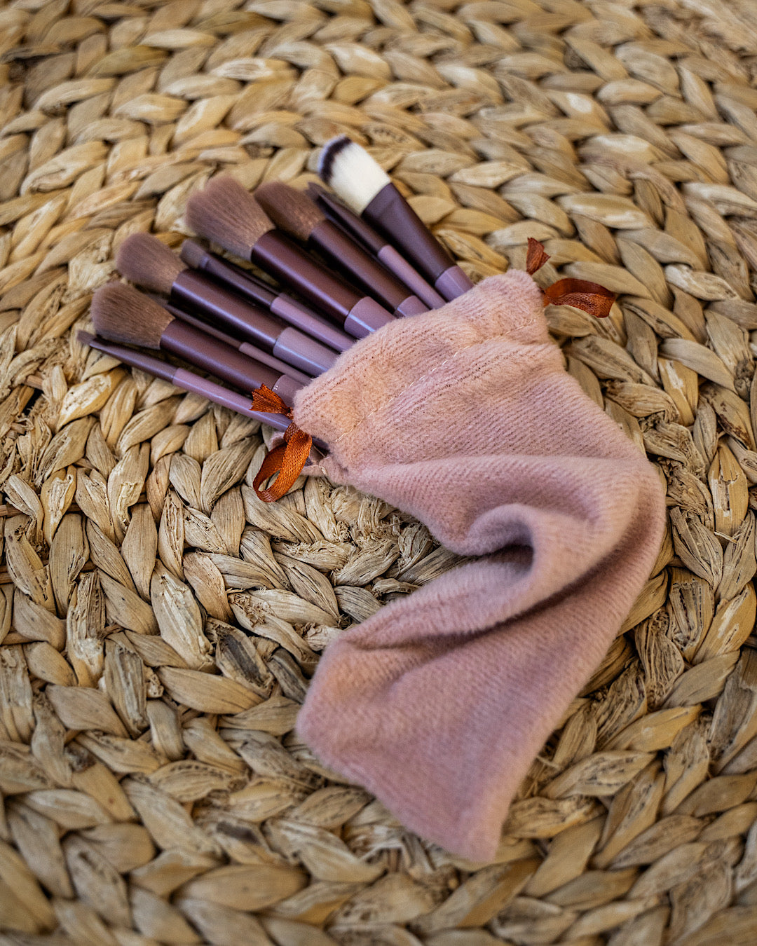 DOORBUSTER! Makeup Brush Set With Storage Bag - 13 Pieces Zenana