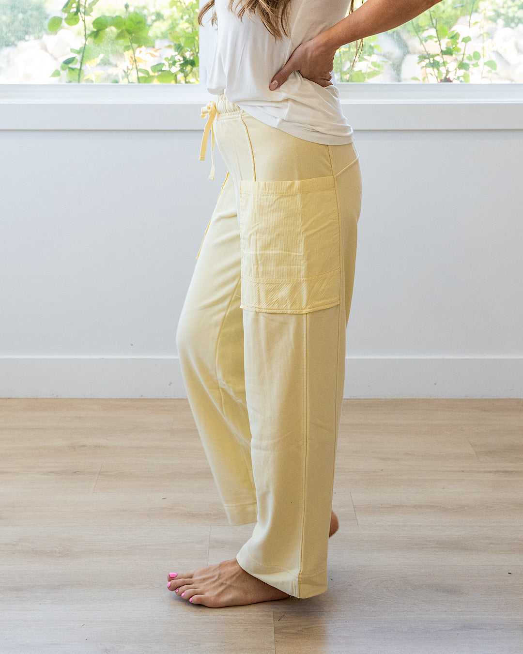 NEW! Rae Mode Terry Comfy Pants - Lemonilla Rae Mode