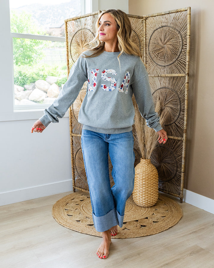 Ampersand Ave Miss Americana University Pullover FINAL SALE Ampersand Ave