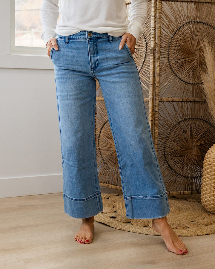 KanCan Charity Wide Leg Jeans KanCan
