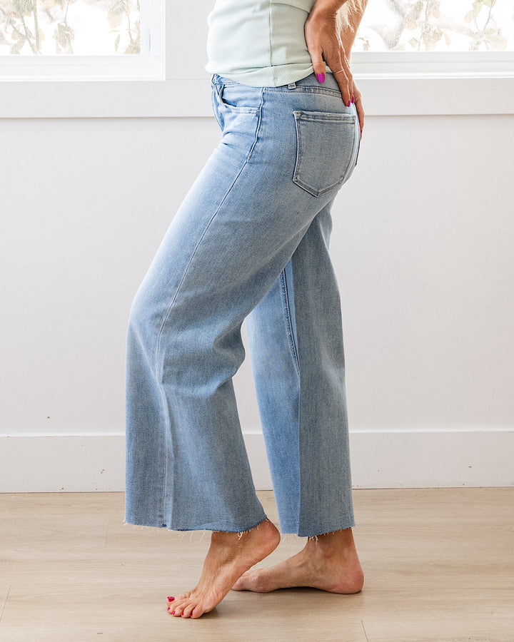 NEW! Vervet Tiff Wide Leg Jeans Vervet