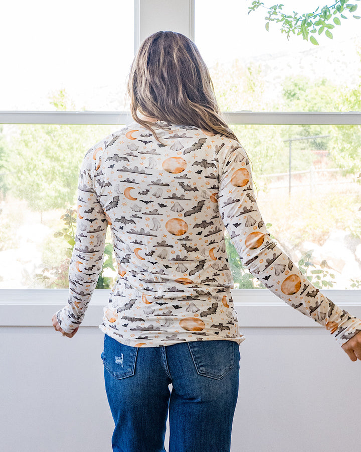 NEW! Blair Long Sleeve Top - Haunted Halloween Michelle Mae