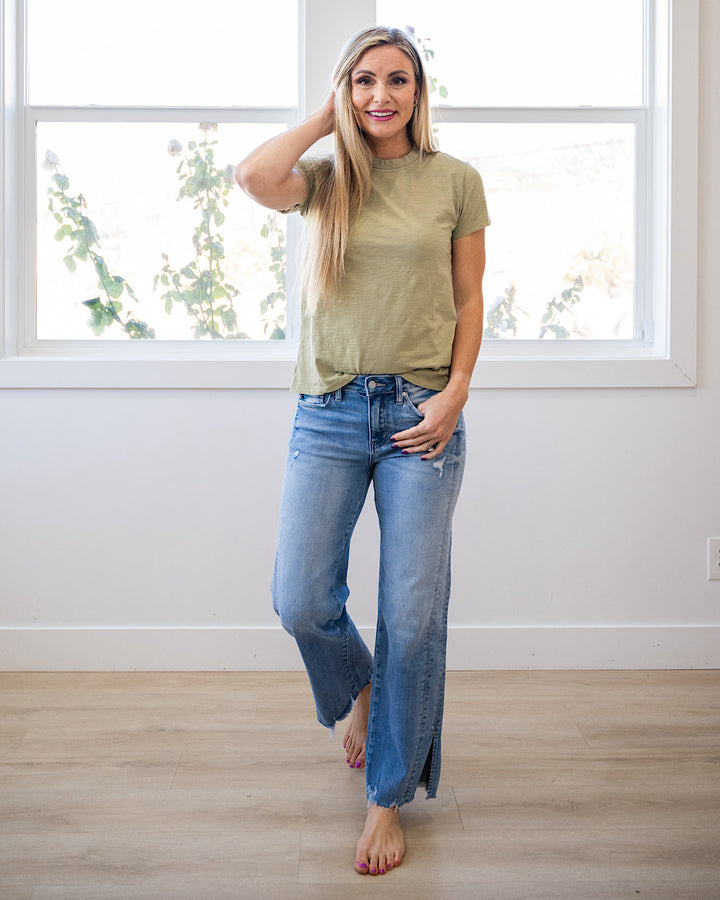 NEW! Melinda Short Sleeve Top - Sweet Pea Be Cool