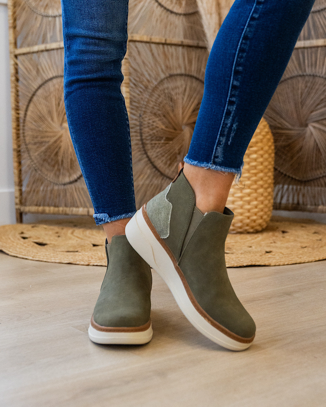 Blowfish Charming High Top Sneakers - Olive Blowfish