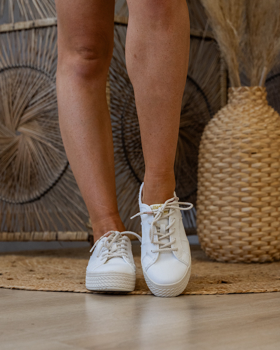 NEW Blowfish Super Slide Sneakers - White FINAL SALE Blowfish