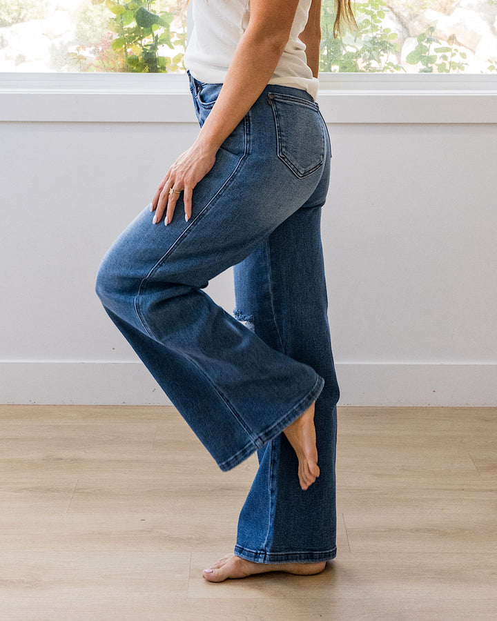 NEW! Judy Blue See You Soon Retro Wide Leg Jeans Judy Blue