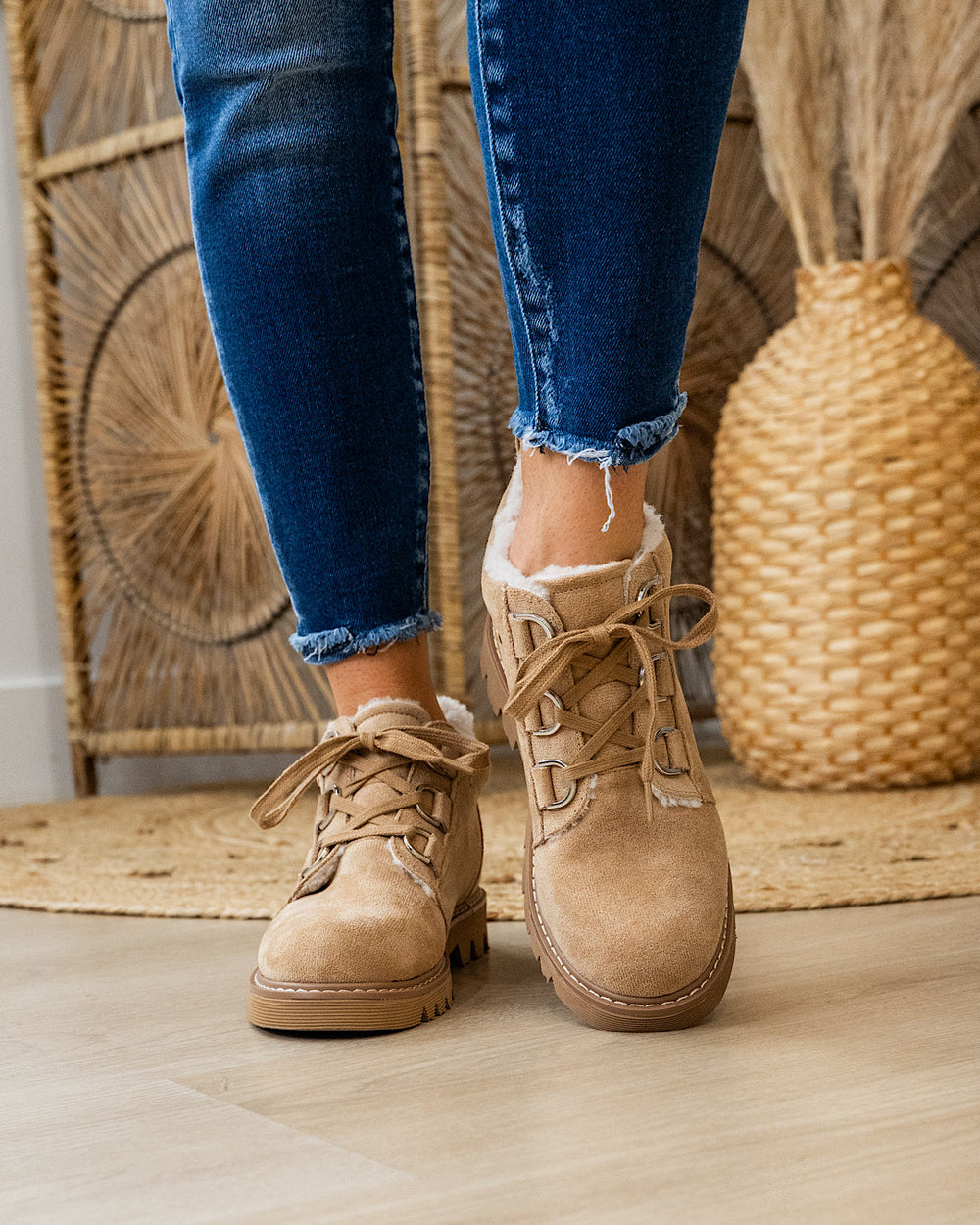 Corkys Campfire High Booties - Sand Corkys Footwear