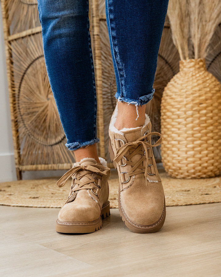 Corkys Campfire High Booties - Sand Corkys Footwear