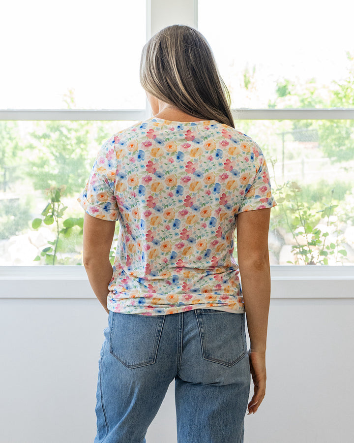NEW! Sophie V Neck Top - Petal Gardens Michelle Mae