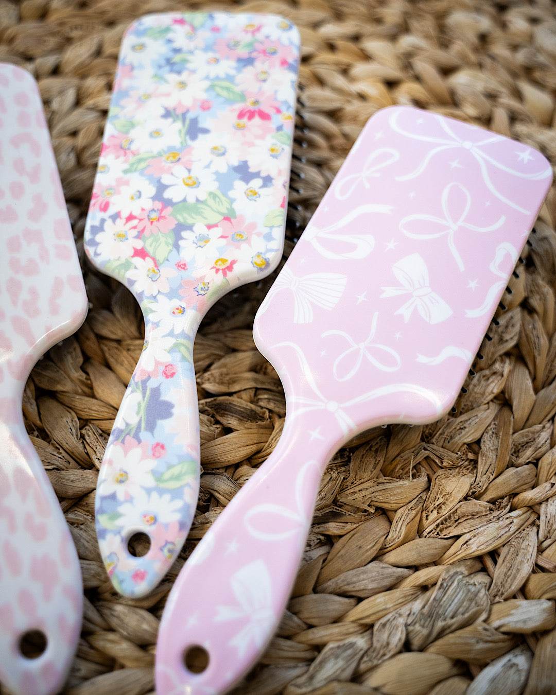 DOORBUSTER! Patterned Paddle Brush - 3 Options Zenana