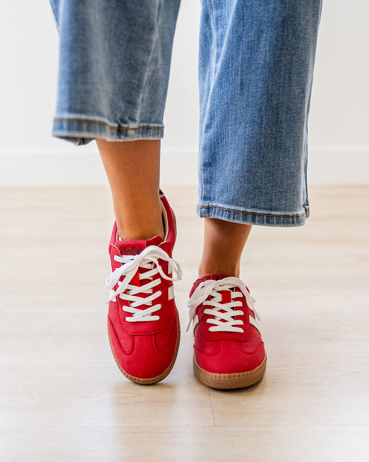 NEW! Corkys Heads Up Sneakers - Red