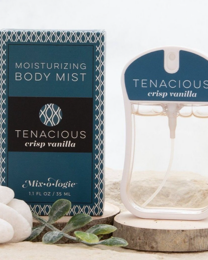 Moisturizing Body Mist Perfume - 12 Scents Mix-o-logie Tenacious - Crisp Vanilla