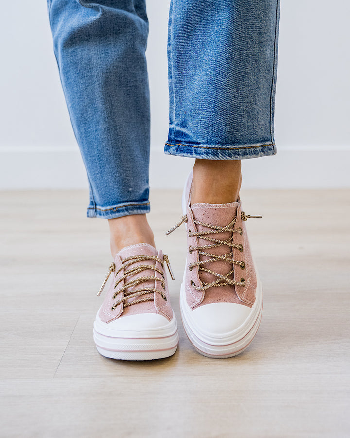 Very G Aman Suede Sneakers - Color Options Available! Very G Blush