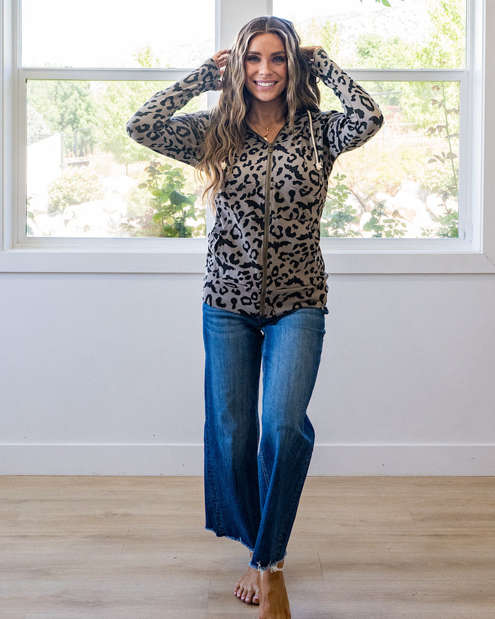 NEW! Ampersand Ave Feline Batty FullZip Sweatshirt Ampersand Ave