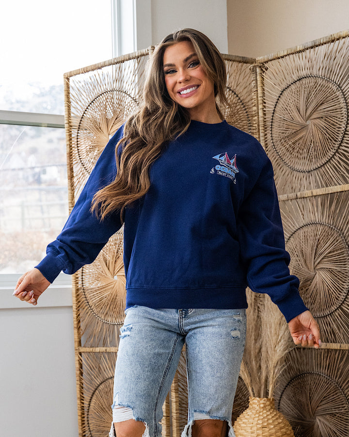 Ocean Yacht Club Navy Sweatshirt Tres Bien