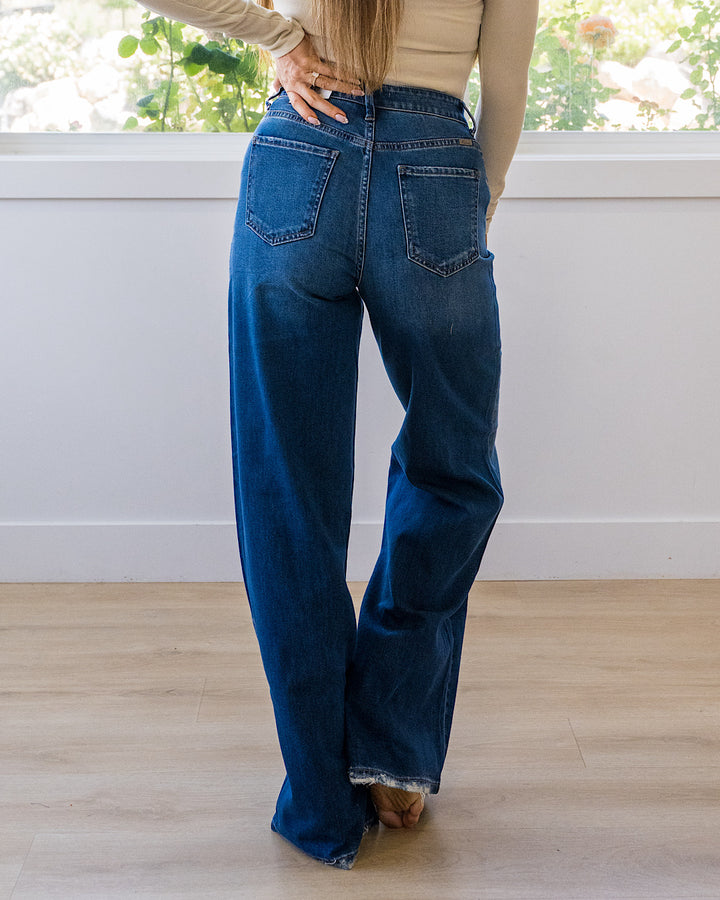 KanCan Take Away Wide Leg Trouser Jeans KanCan