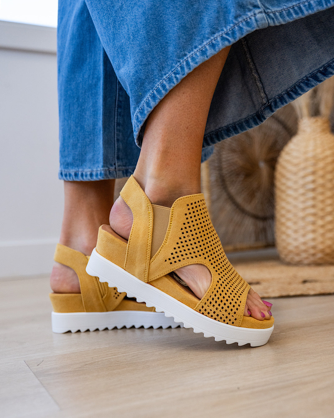 Very G Amy Sandals - Color Options Available! Very G Yellow