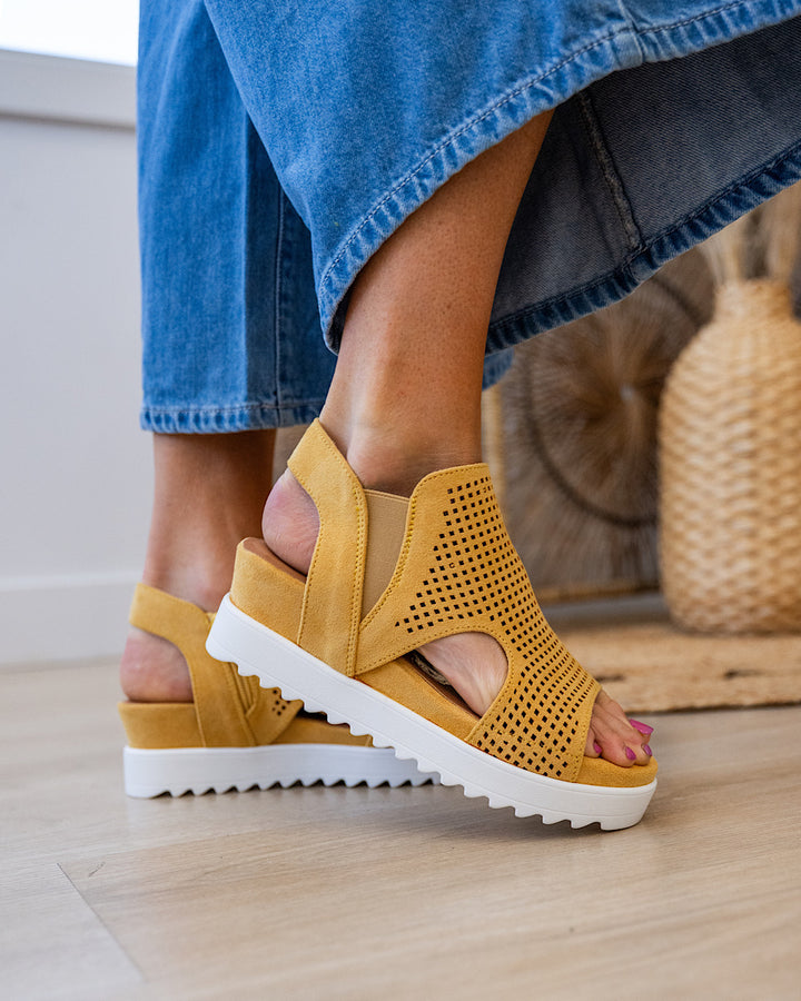 Very G Amy Sandals - Color Options Available! Very G Yellow