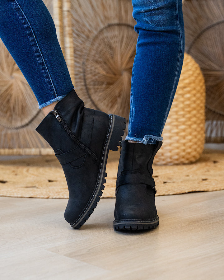 Corkys Fall In Love Boots - Black Oil Corkys Footwear