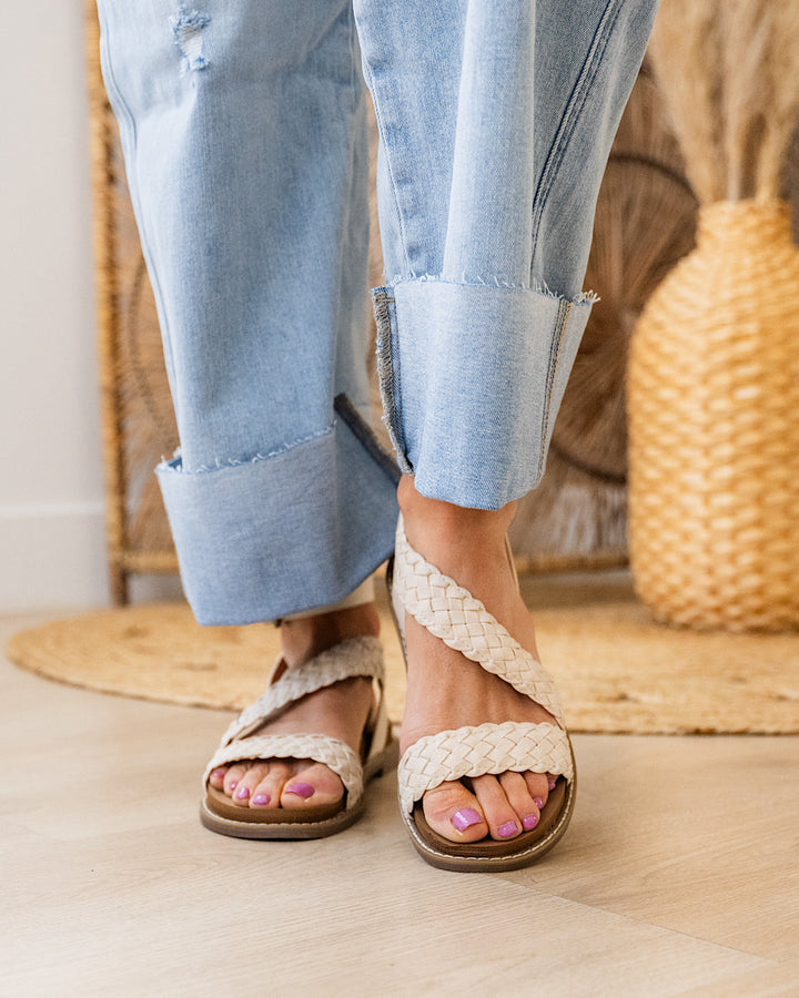 Very G Sylvie Sandals - Cream FINAL SALE Very G