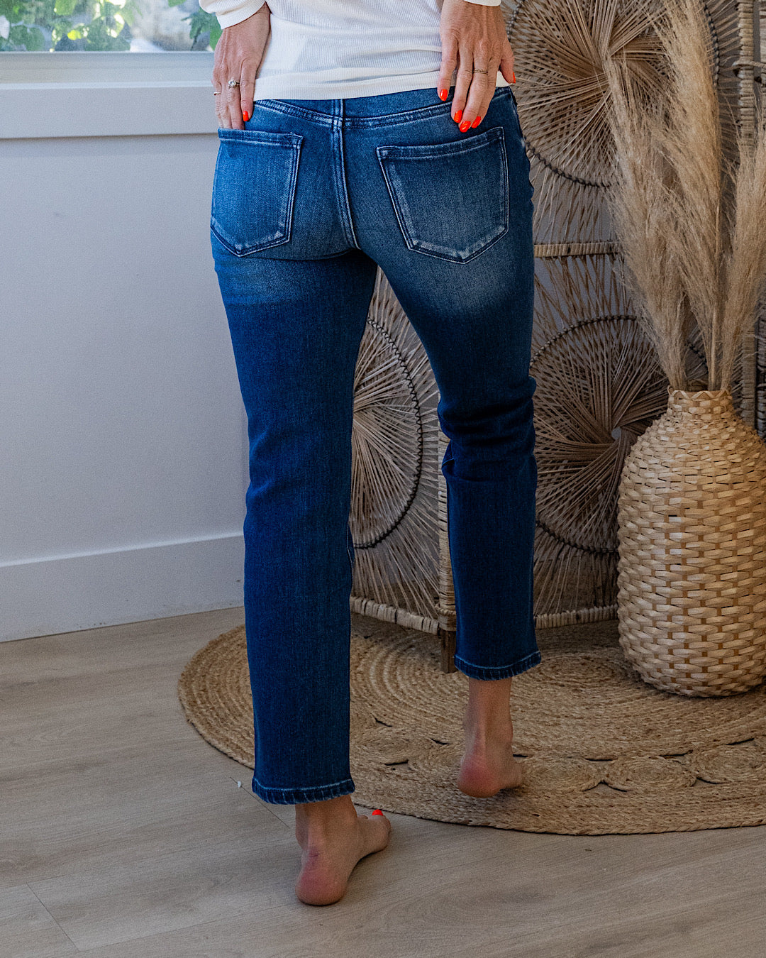 KanCan Hope Non Distressed Slim Straight Jeans KanCan