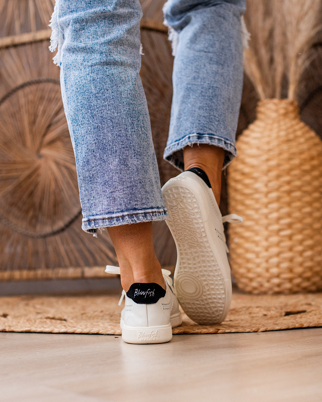 Blowfish Tanner Sneakers - Cream FINAL SALE Blowfish