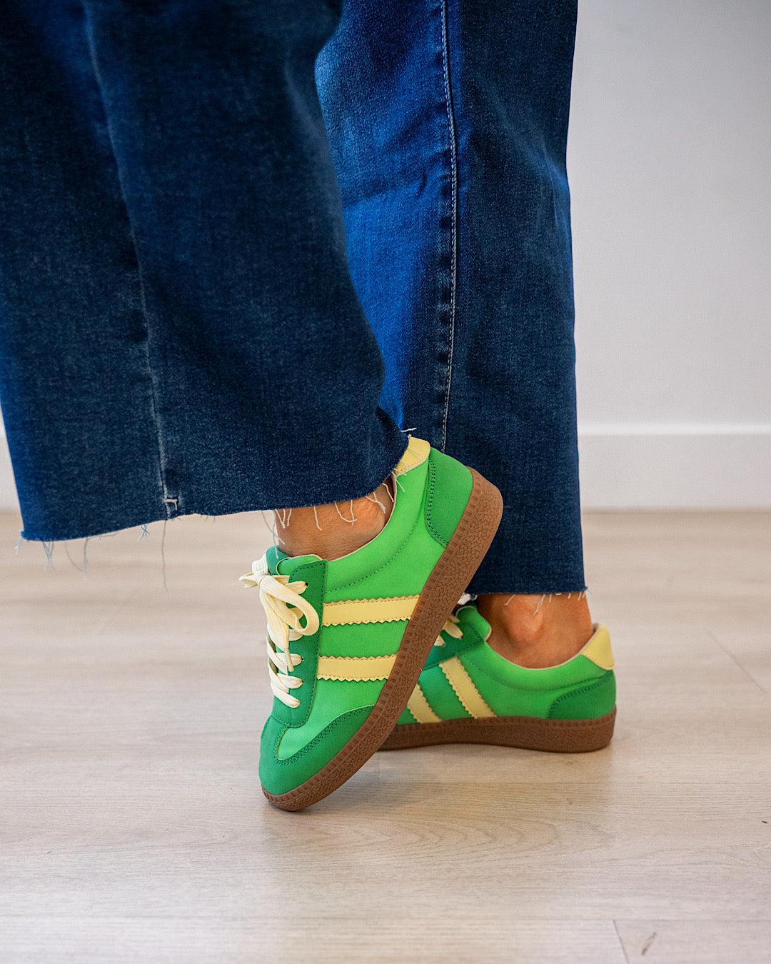 Corkys Heads Up Sneakers - Green Corkys Footwear